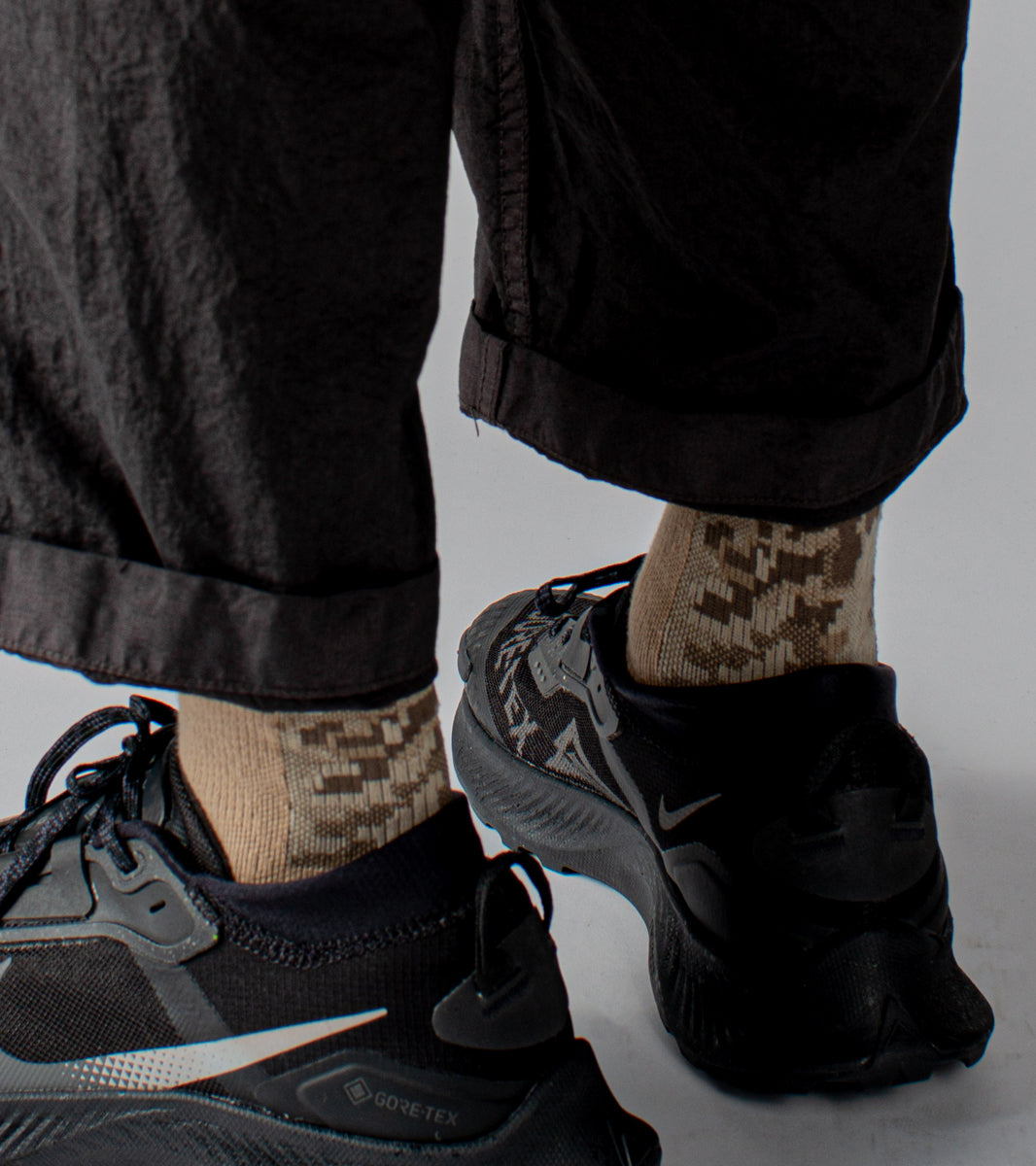 Camo Sand - Digit No. casual cuff socks