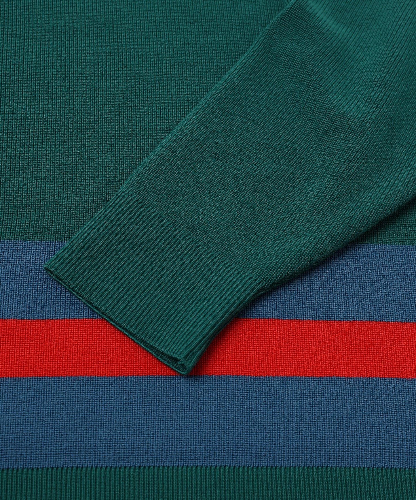 CULLNI / Neck Zip Line Knit