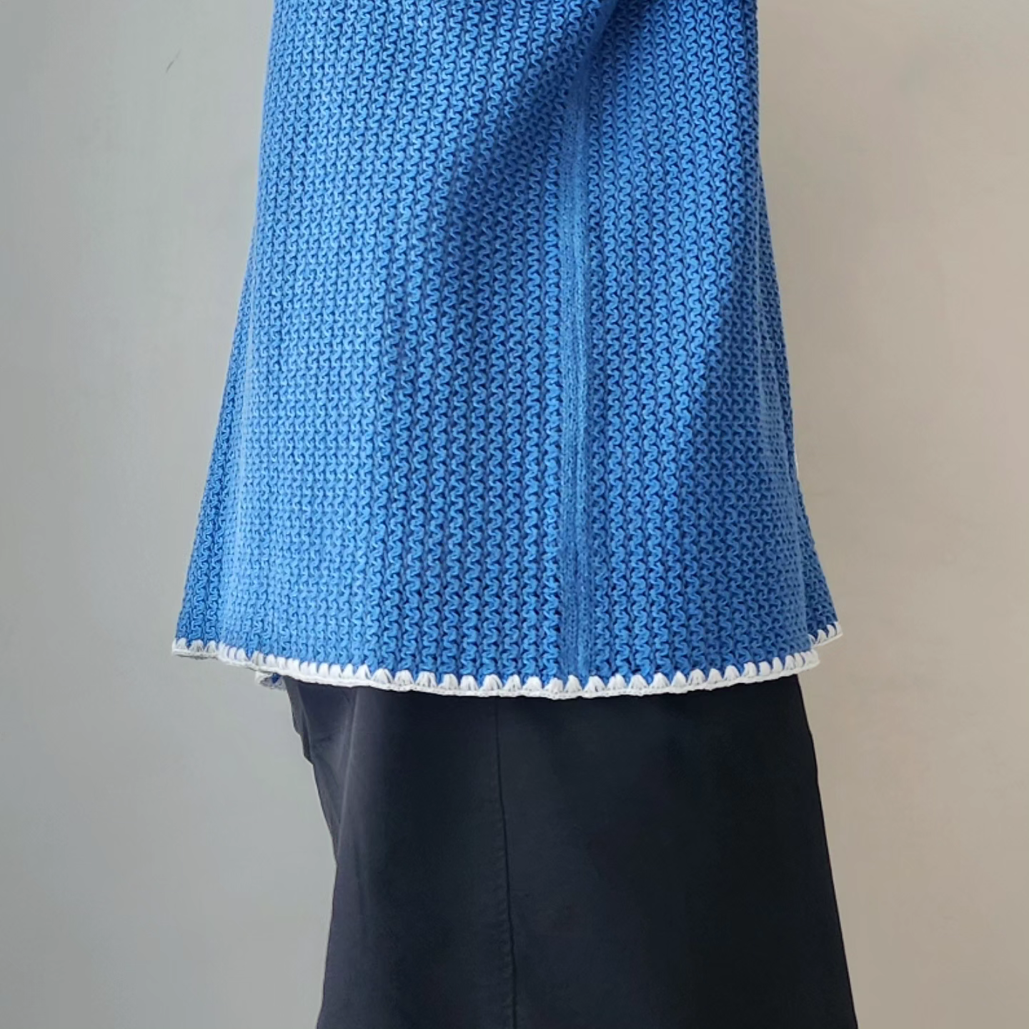 DISCOVERED / Shell Stitch Mesh Knit Shirts
