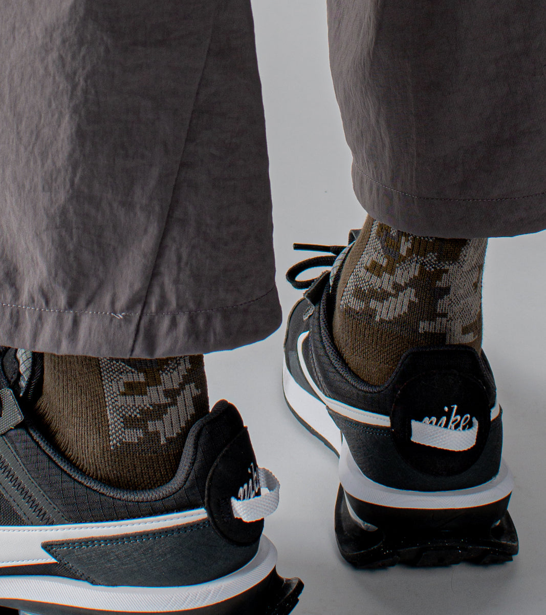 Camo Jungle- Digit No. casual cuff socks