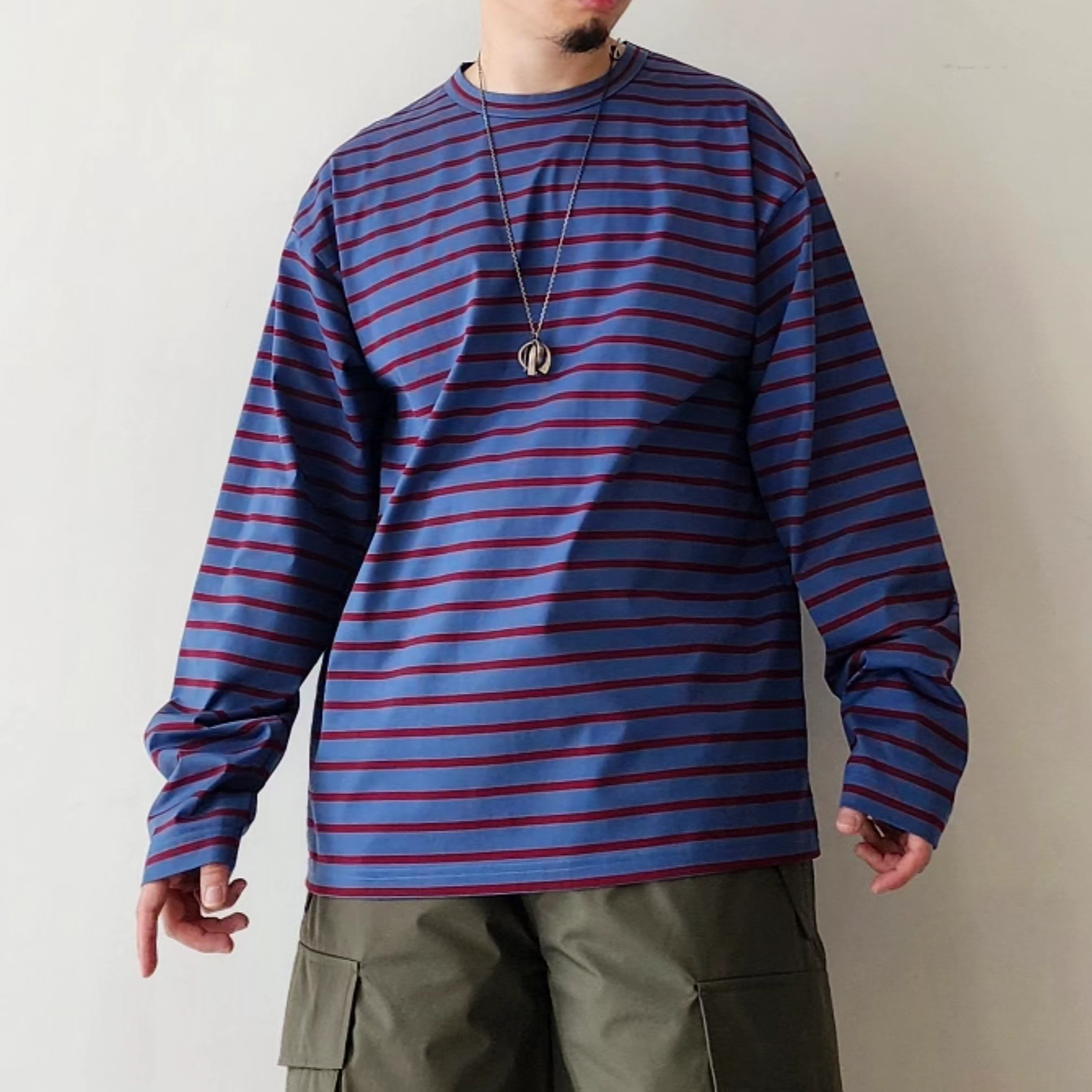 WELLDER / Stripe Long Sleeve