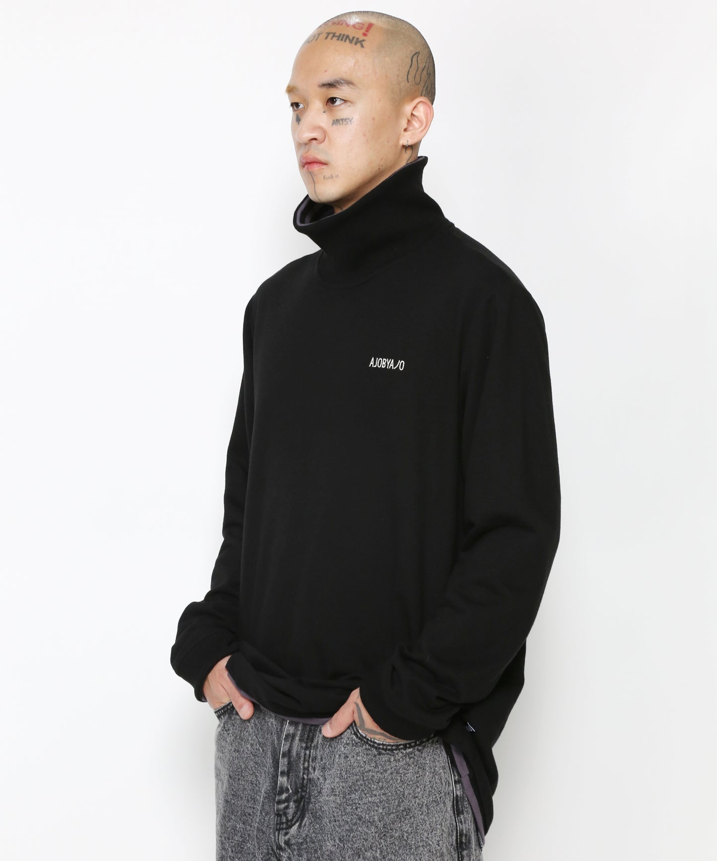 Reversible Turtle Neck Top