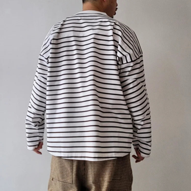 Crew Neck Border Football Cutsaw
