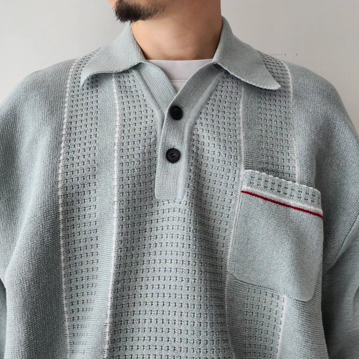Grandfather Knit Polo