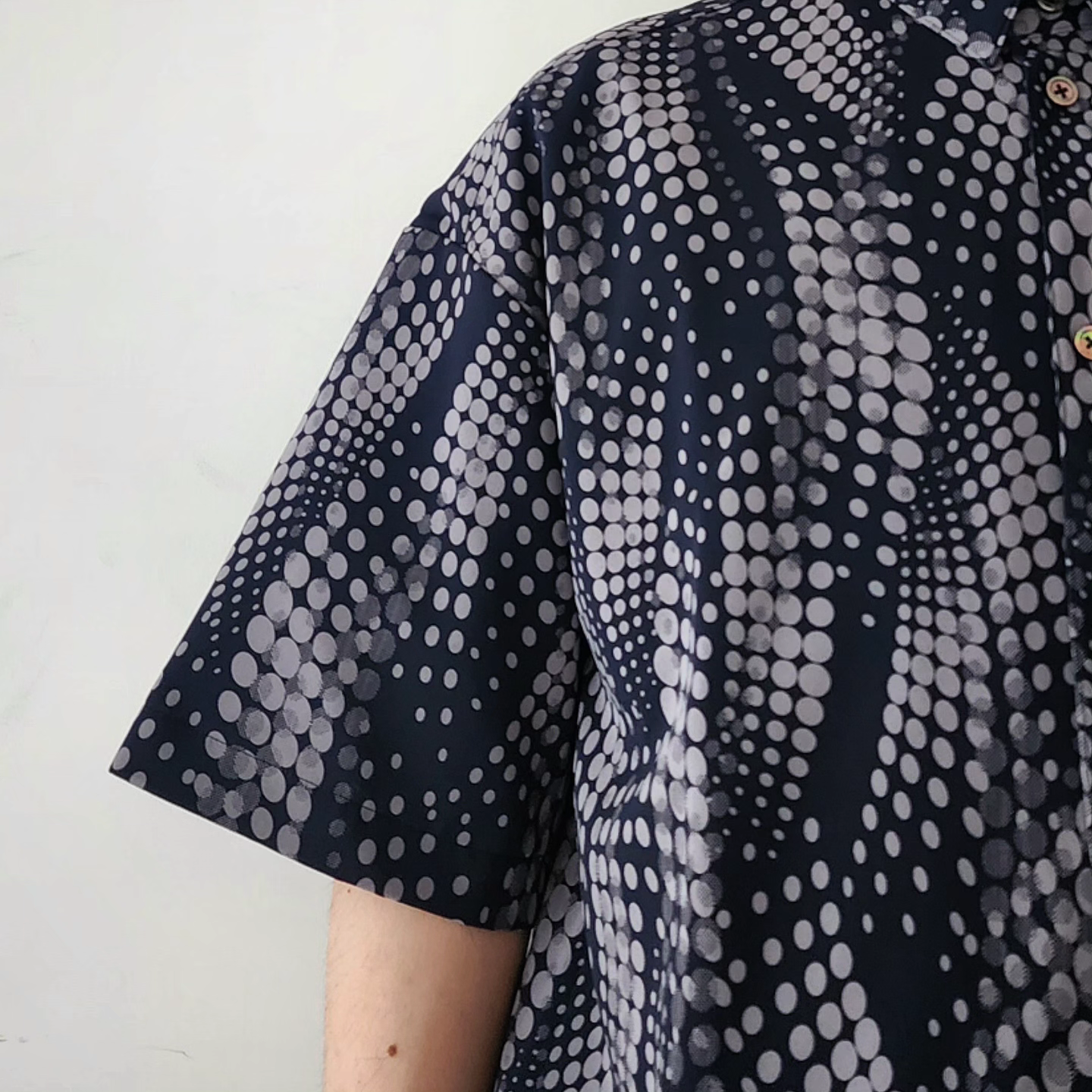 Pattern Oversized SS Shirt