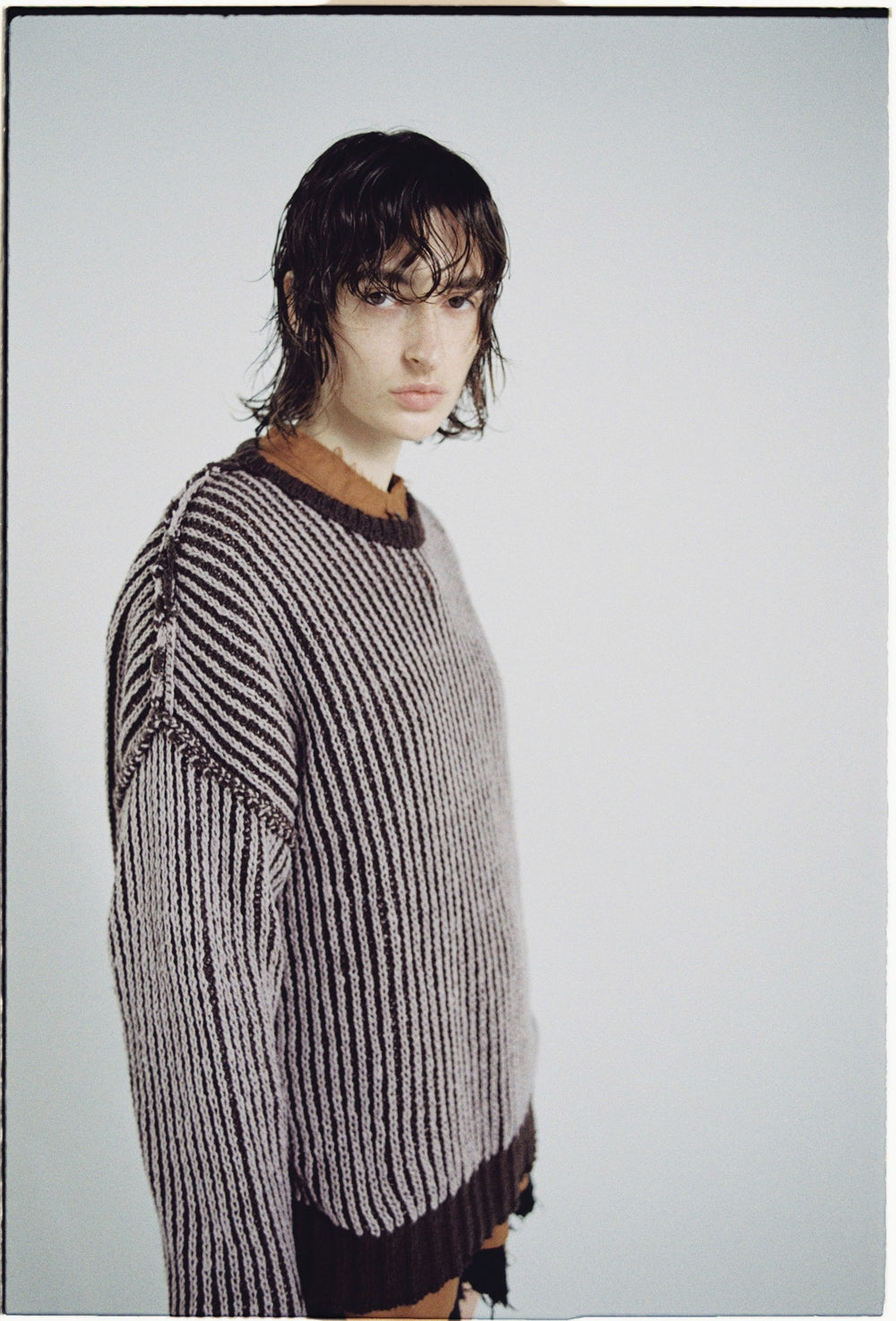 ANCELLM / Over Cord Knit