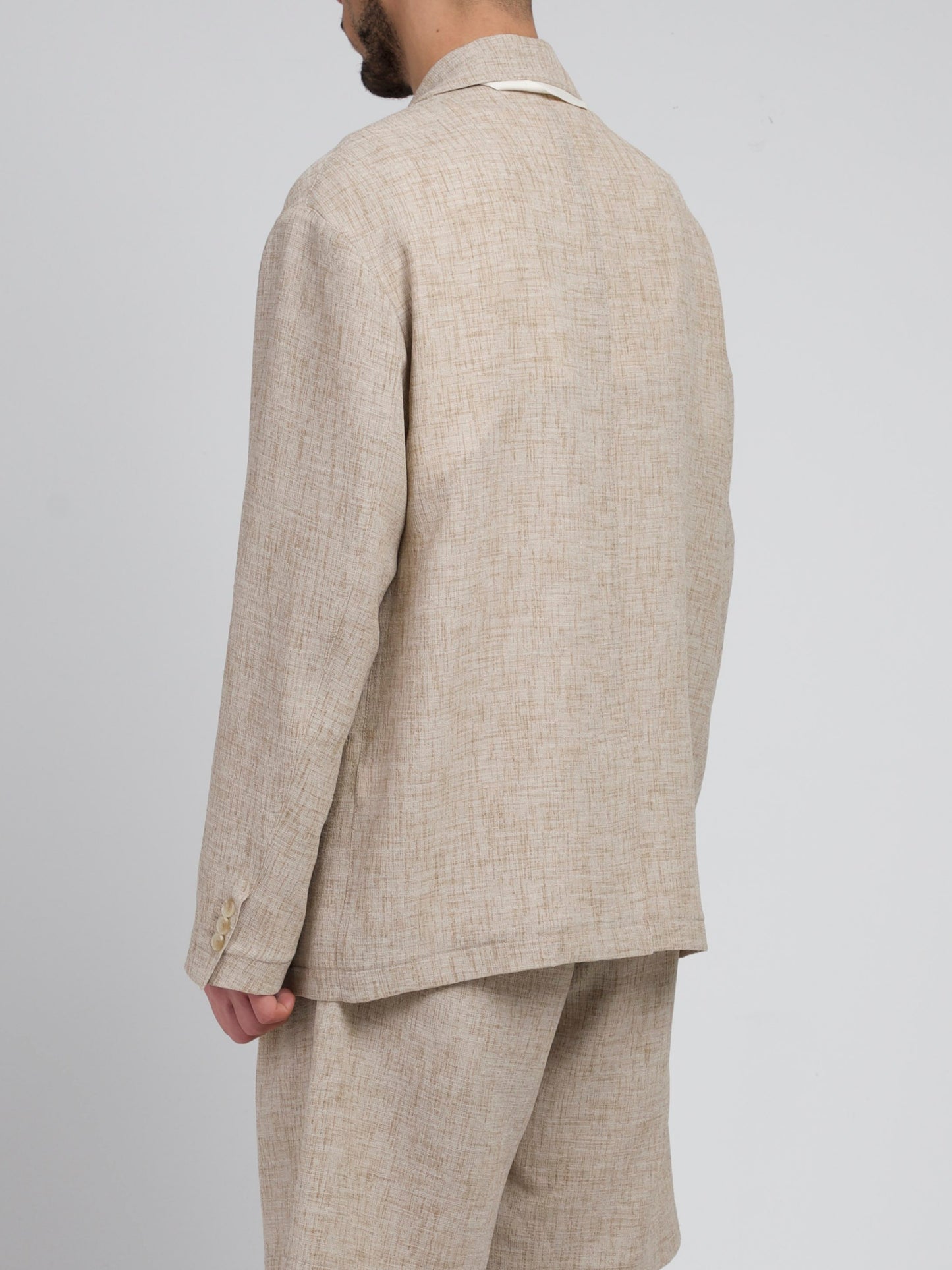 Mocha Brown Raqi Casual Jacket