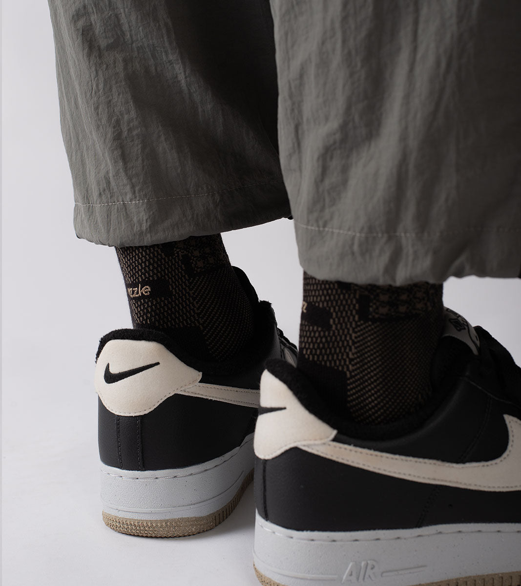 Jigsaw Coal - Jigsaw Crew Casual Socks