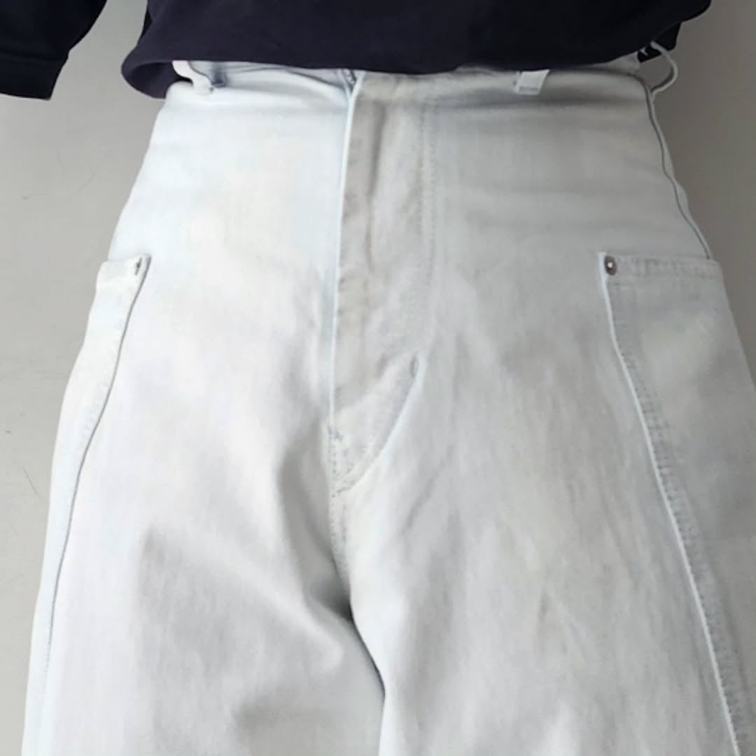 NOMAT / Side Pocket Pants (Paint x Extreme Bleach)