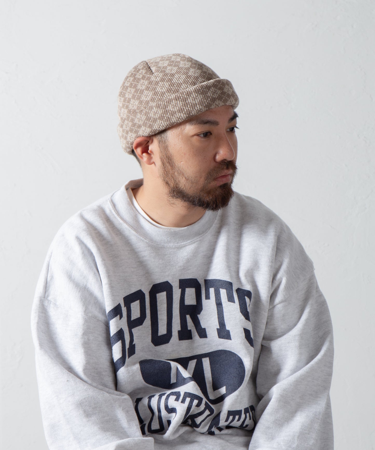 Argyle Rool Knit Cap