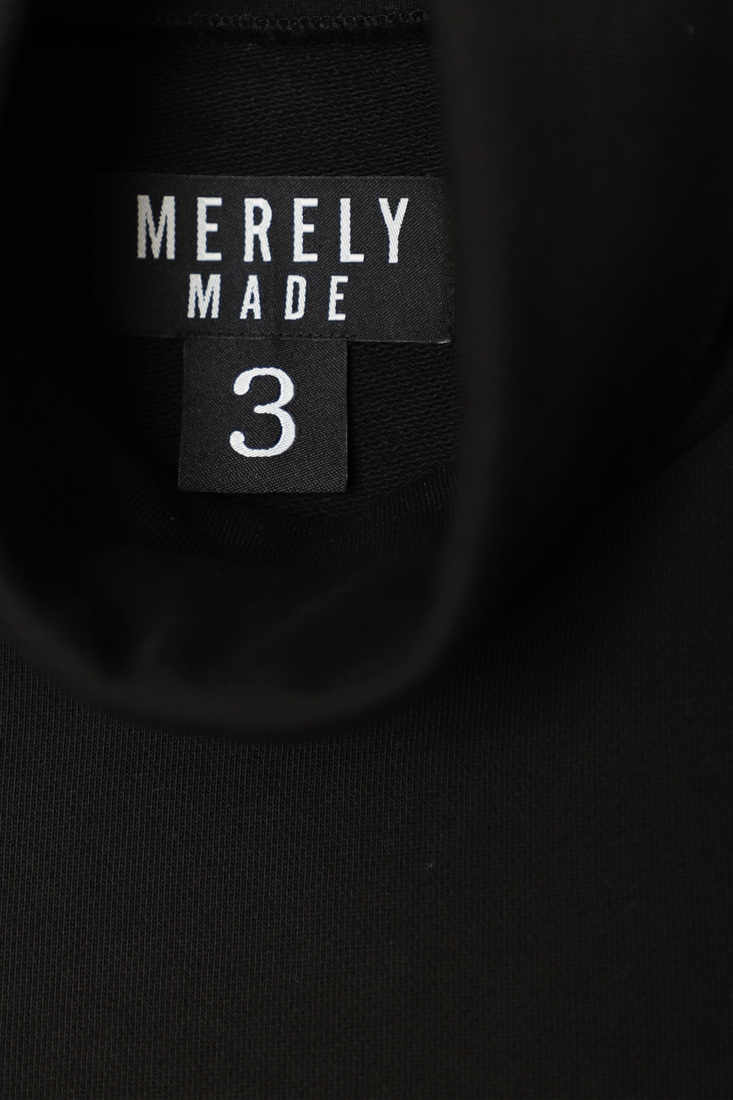 Black Kayan Oversize Turtleneck Sweat Shirt