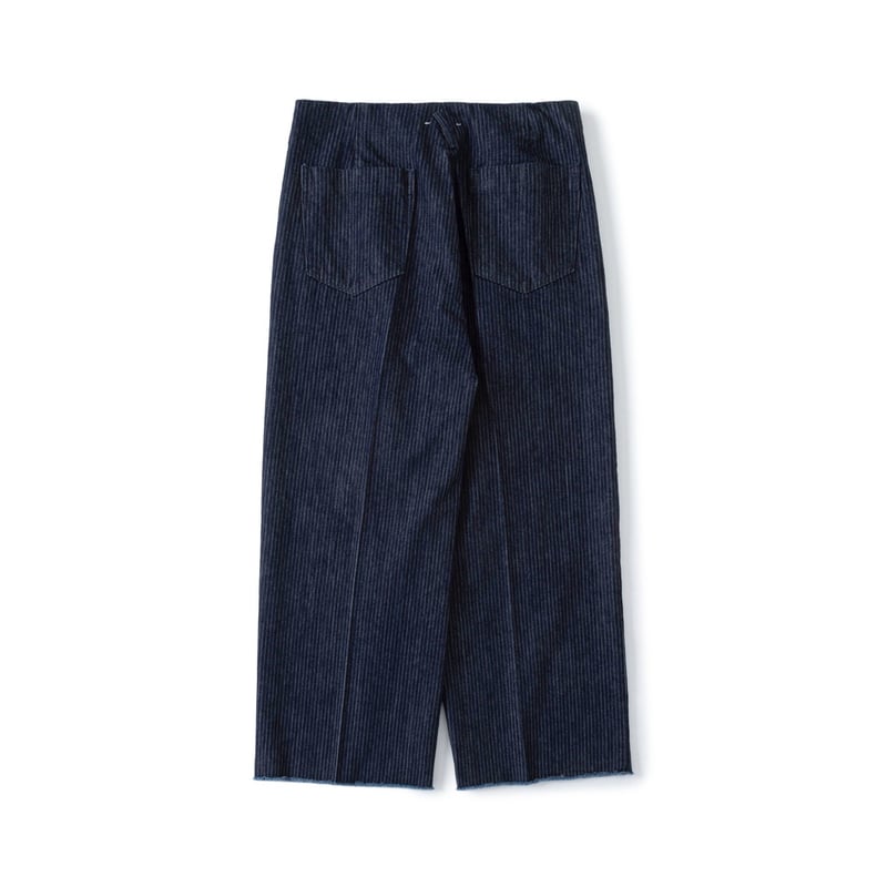 SABY / Tuck Baggy Type 2 - Stripe Denim One Wash