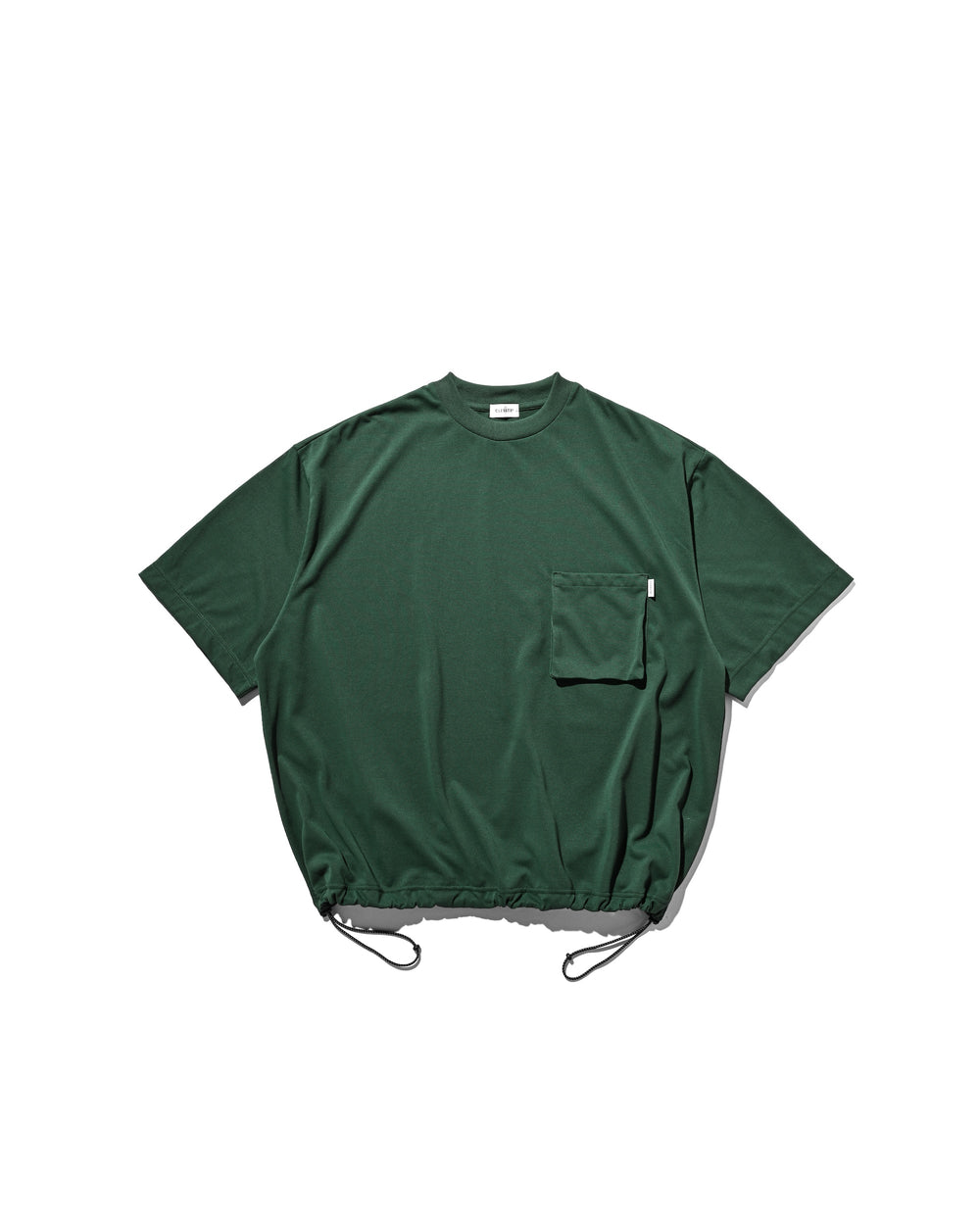 CLESSTE / 3D Pocket Massive T-Shirt With Drawstrings (Green)