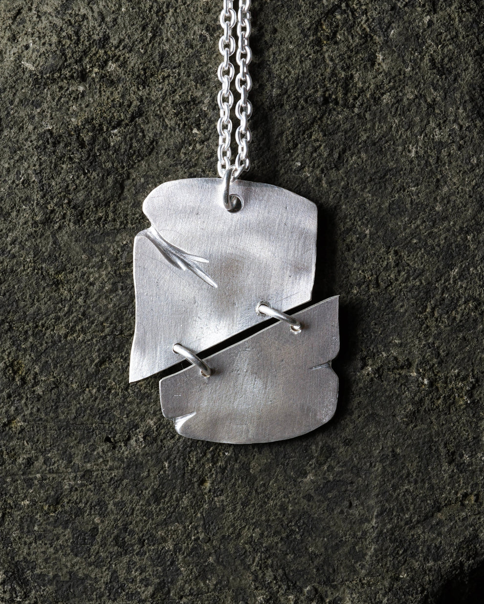 GIFT HAND / Mechanical Necklace 06 - 925 Sterling Silver