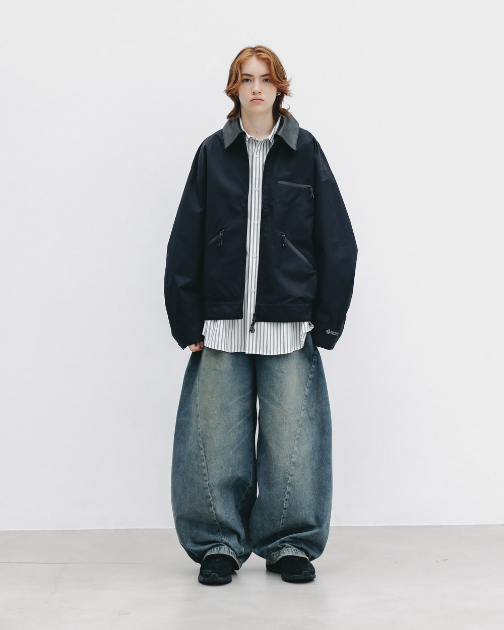 CLESSTE / Vintage Dyed Selvedge Denim Massive Twisted Pants (Vintage Indigo)