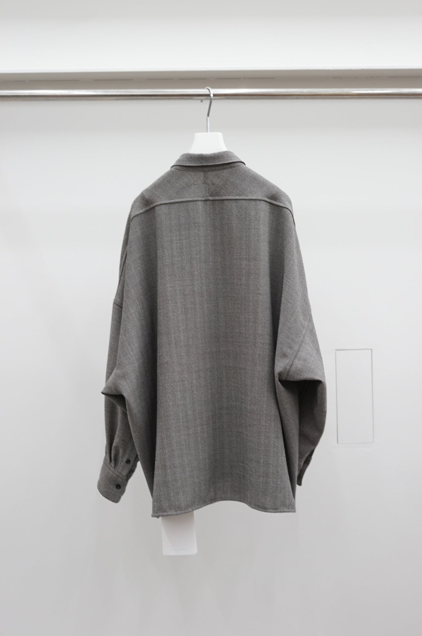 NONNOTTE / Oversized Shirt Round Collar