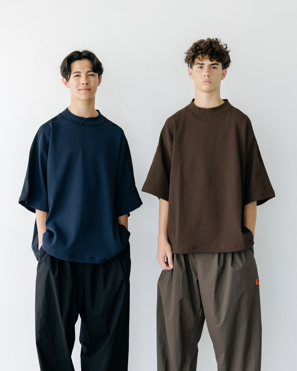 CLESSTE / City S/S Light Thermal Pullover (Navy x Black)