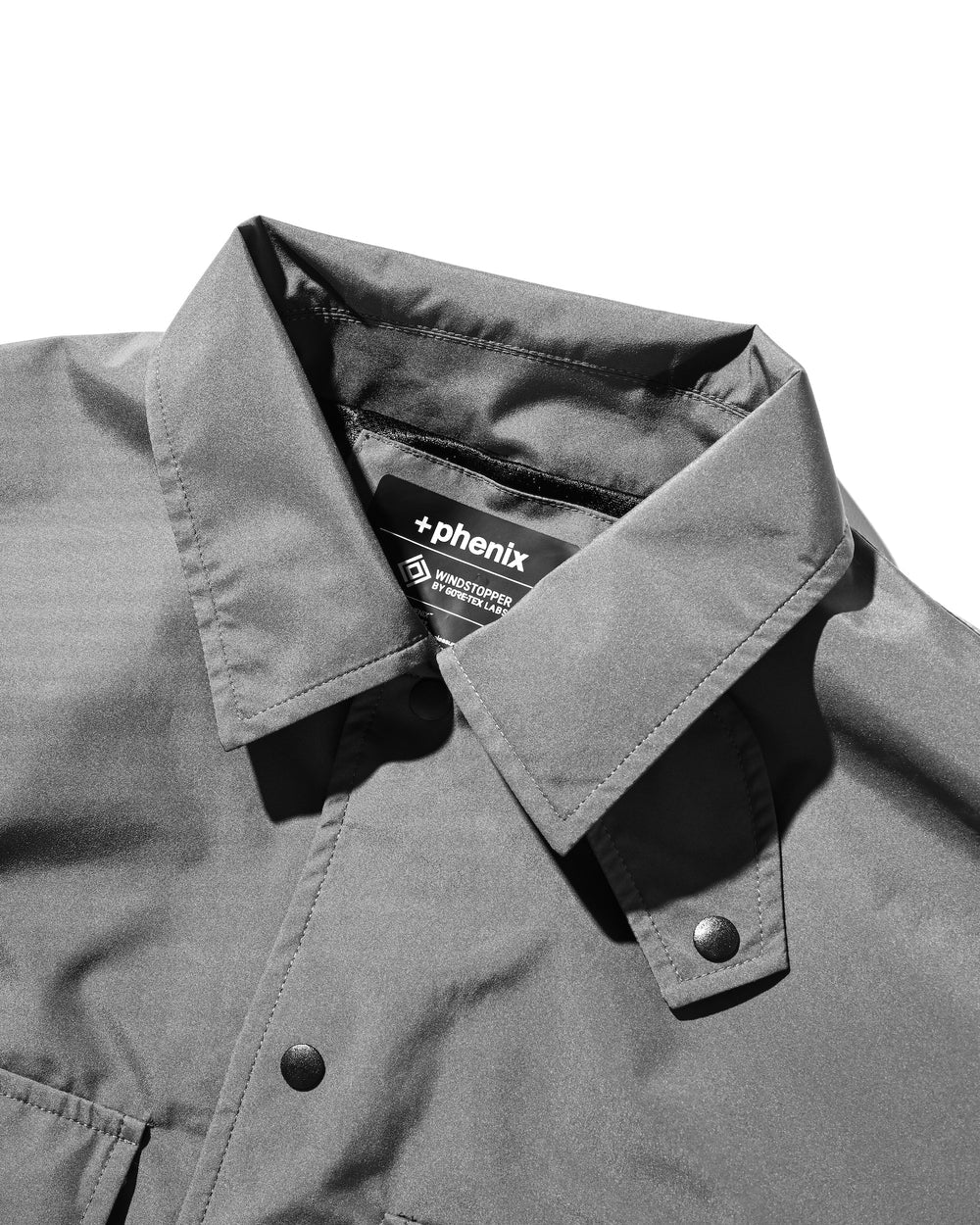CLESSTE / +Phenix Windstopper® By Gore-Tex Labs Detachable Wading Shirt Jacket (Graphite Gray)