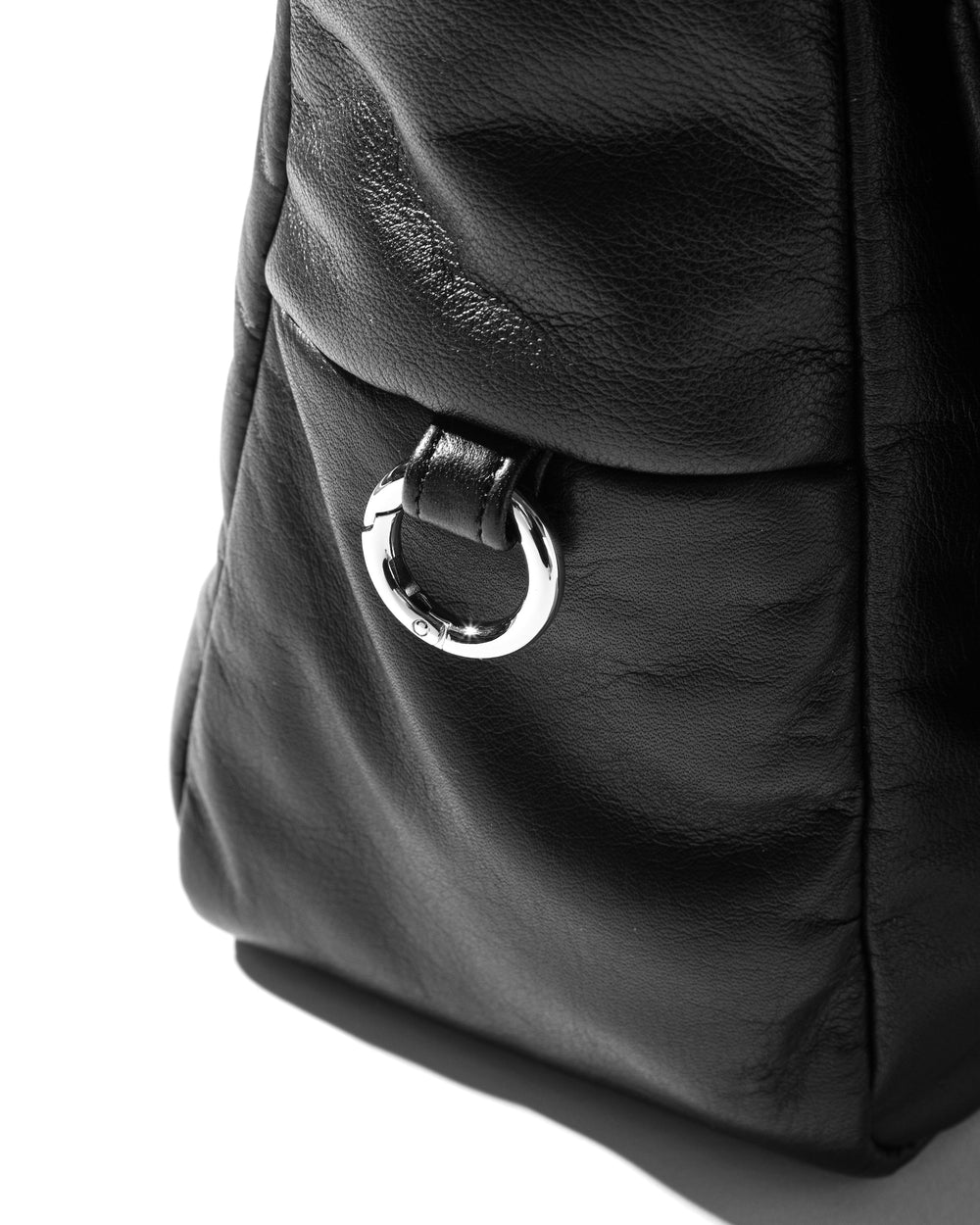 CLESSTE / Leather Padded Flap Holiday Bag