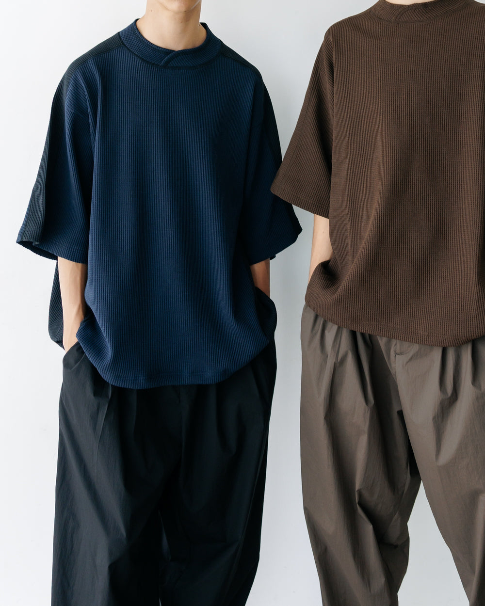 CLESSTE / City S/S Light Thermal Pullover (Navy x Black)