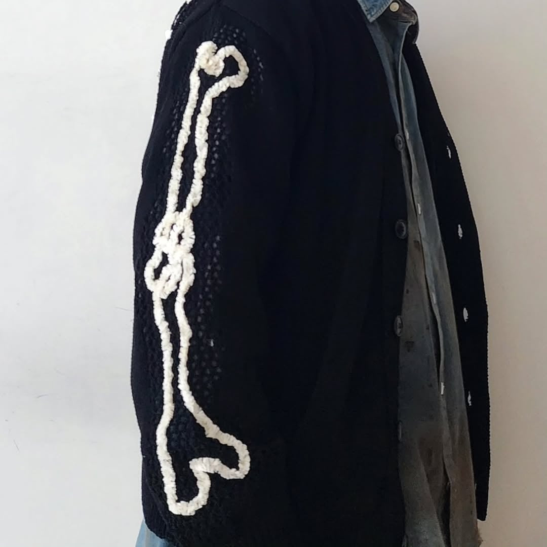 DISCOVERED / Skelton Mesh Knit