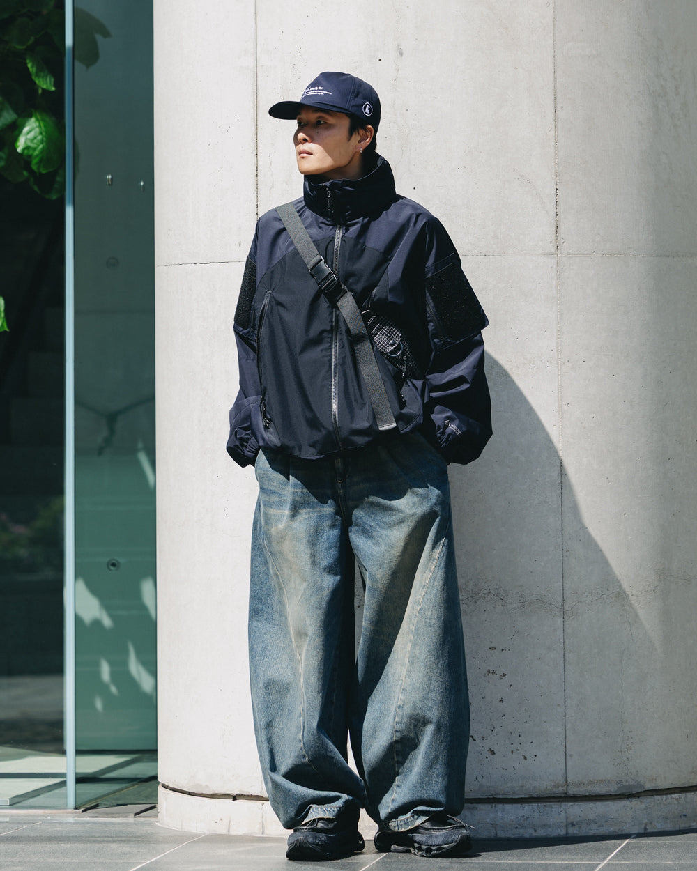 CLESSTE / Vintage Dyed Selvedge Denim Massive Twisted Pants (Vintage Indigo)