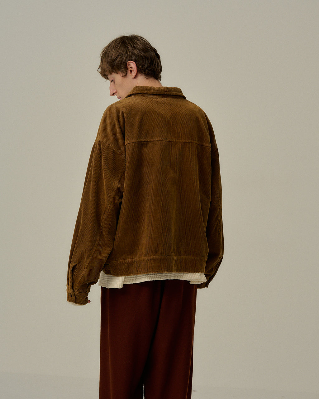 ANCELLM / Corduroy Zipup Jacket