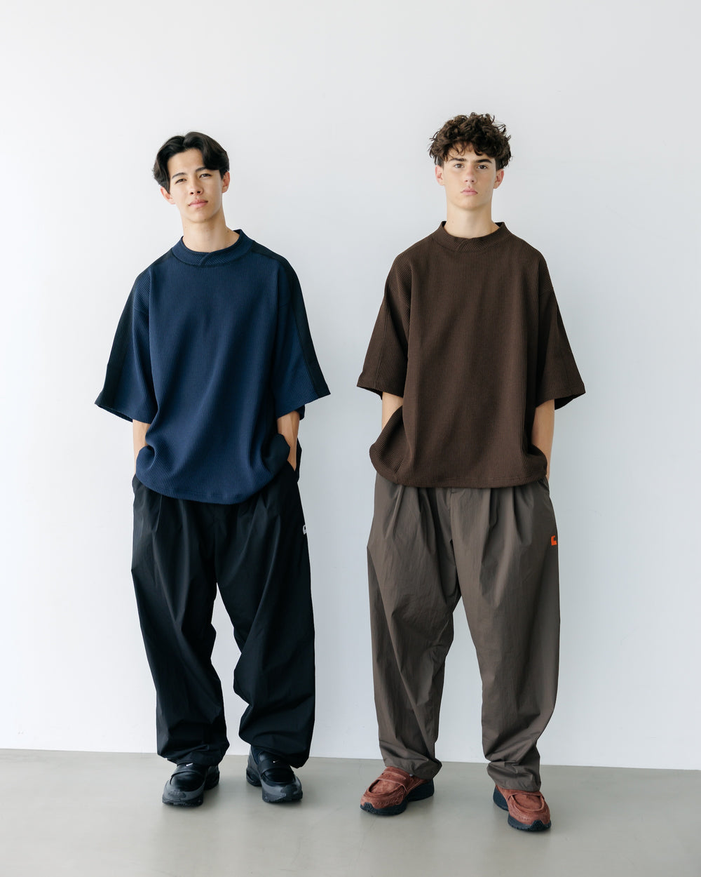 CLESSTE / City S/S Light Thermal Pullover (Navy x Black)