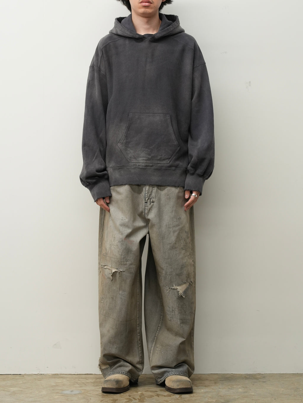 ANCELLM / Switching Hoodie (Black)