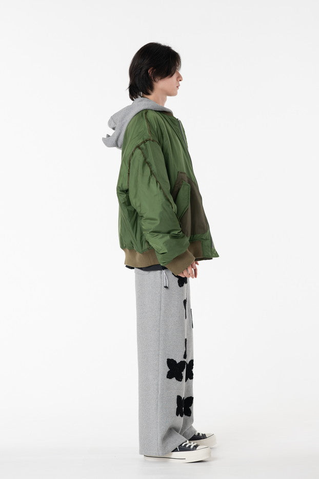 DISCOVERED / Devils Ear Hoodie Down MA-1