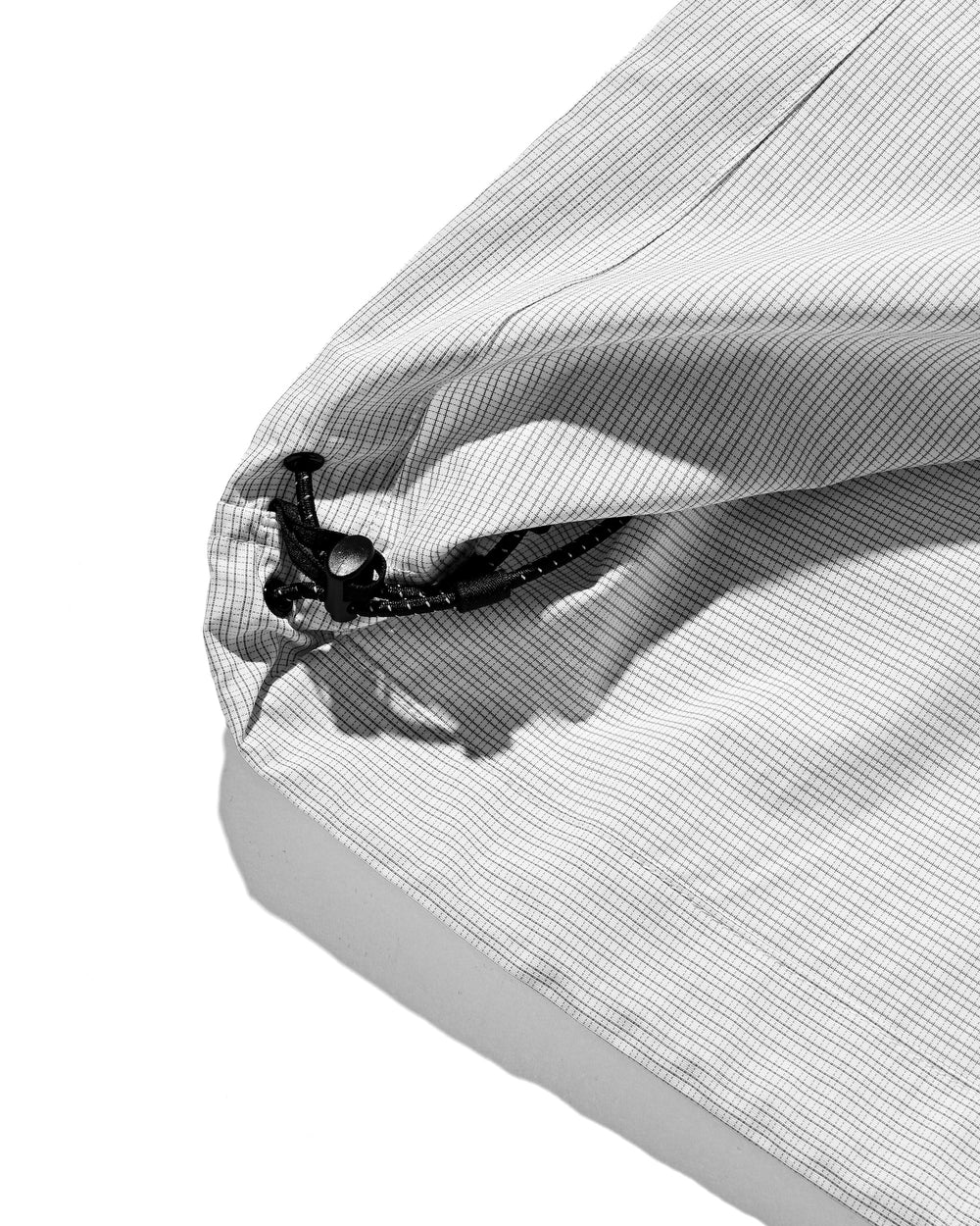 CLESSTE / Graph Check Wading S/S Shirt Jacket (White x Black)
