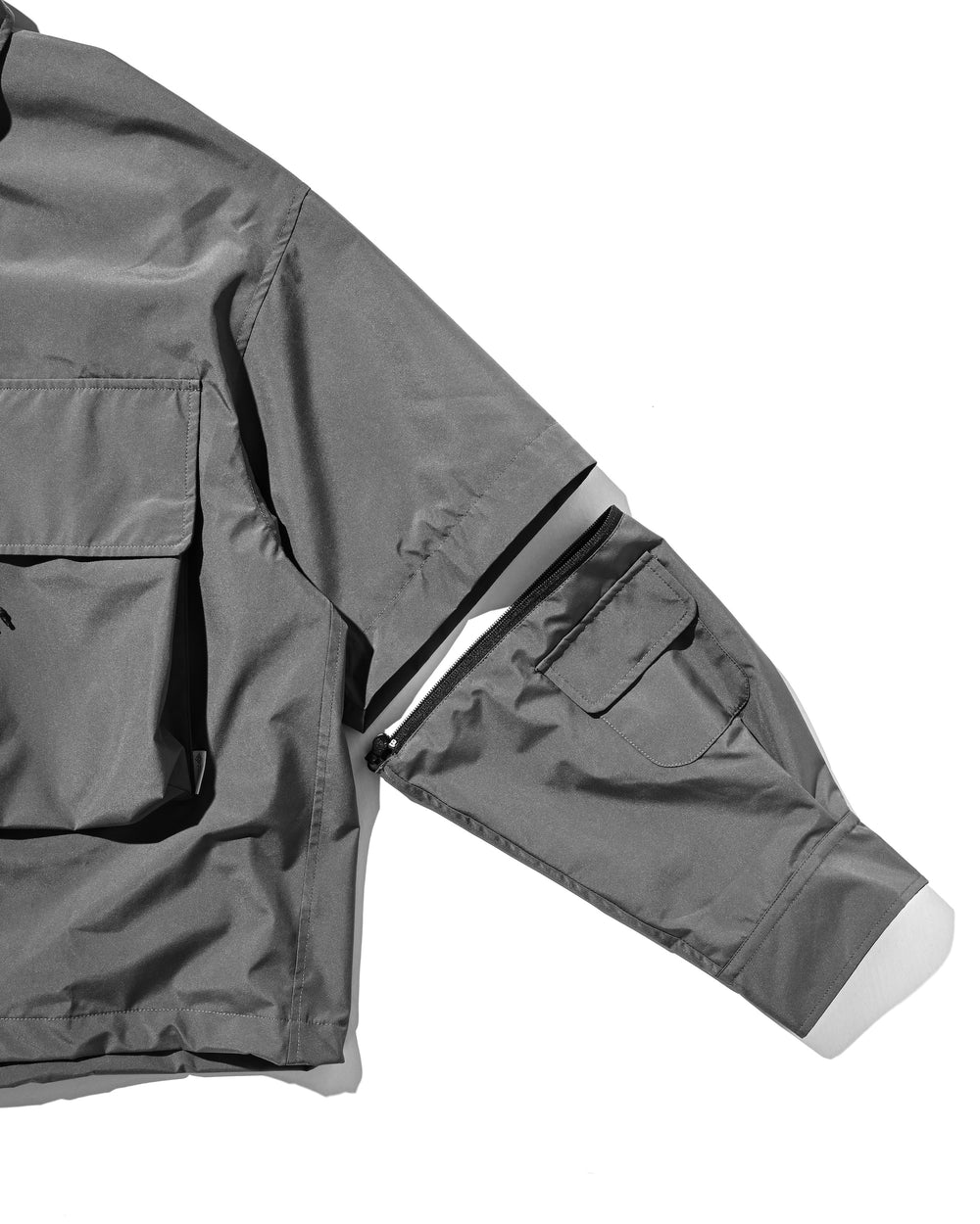 CLESSTE / +Phenix Windstopper® By Gore-Tex Labs Detachable Wading Shirt Jacket (Graphite Gray)