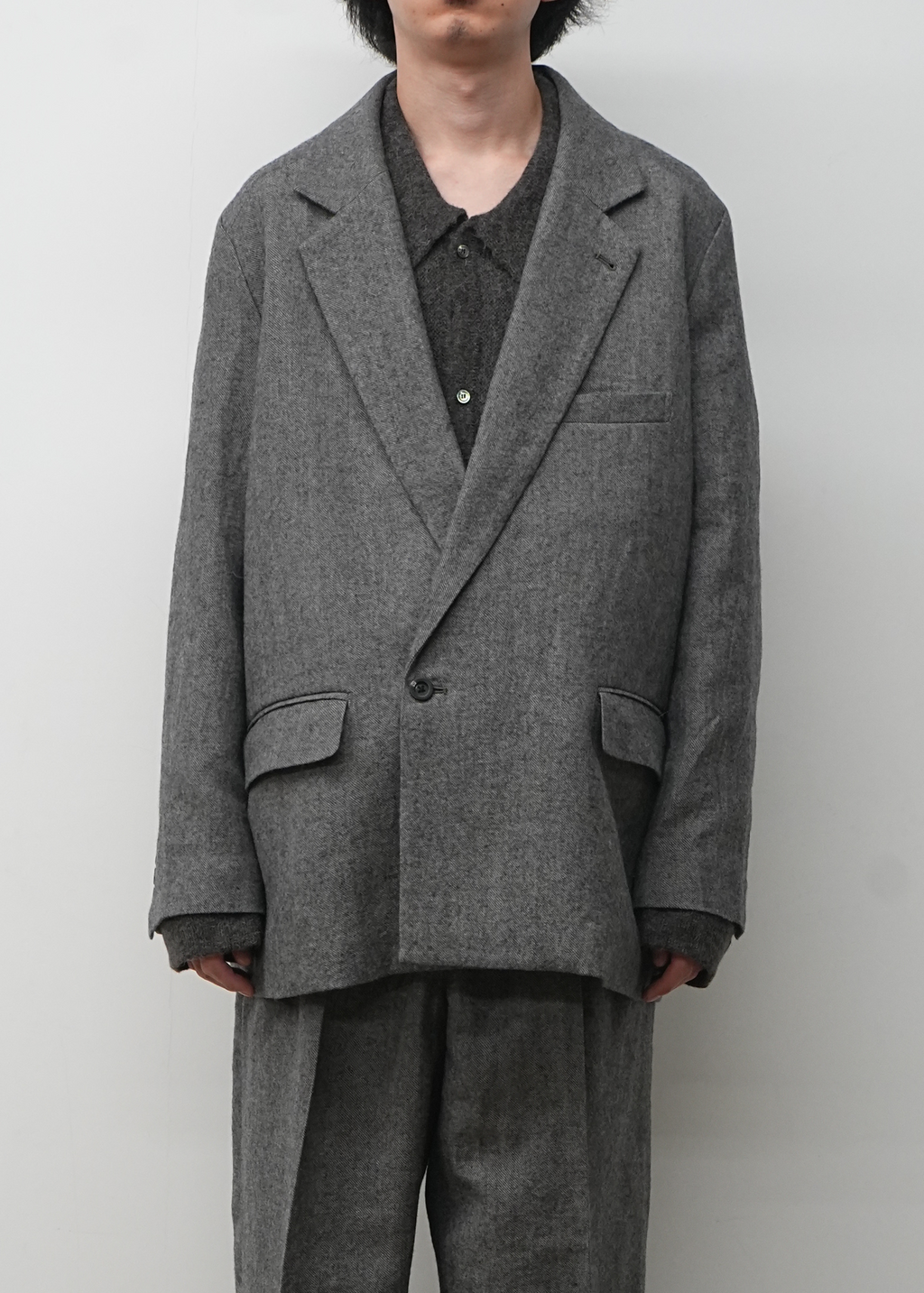 ANCELLM / Semi Double Tailored Jacket