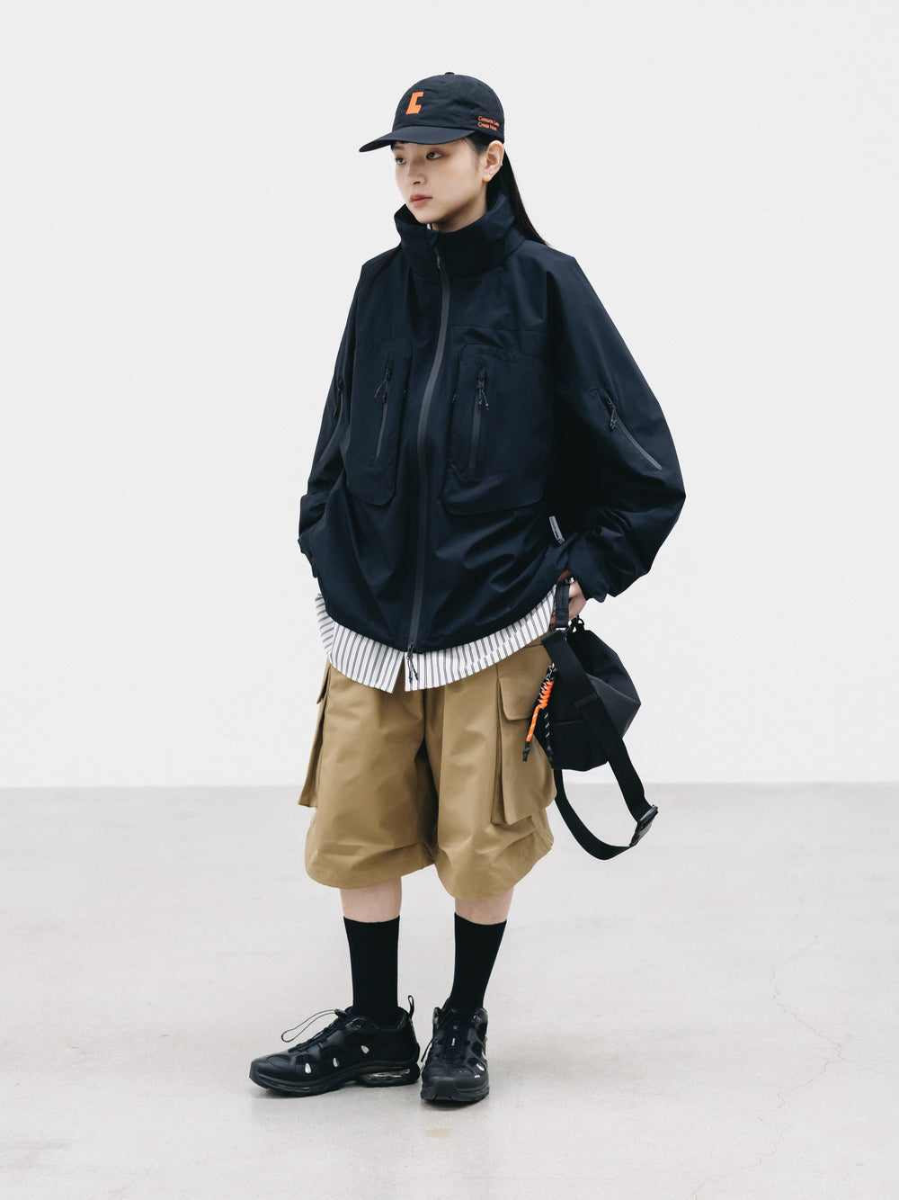 CLESSTE / +Phenix Windstopper ® By Gore-tex Labs City Military Half Pants 001 (Camel Beige)