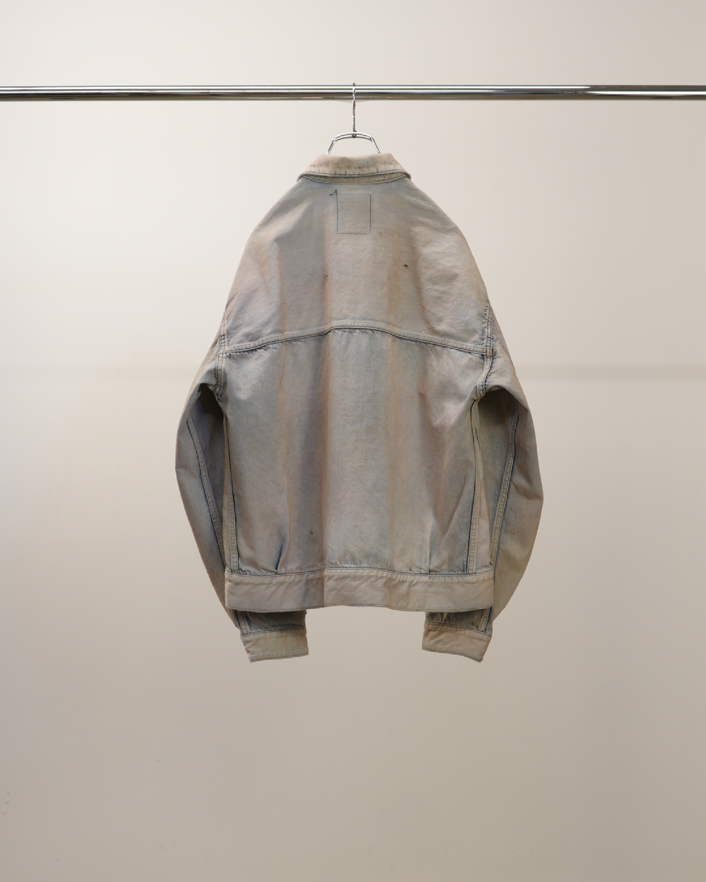 ANCELLM / Layering Color Denim Jacket (Indigo)