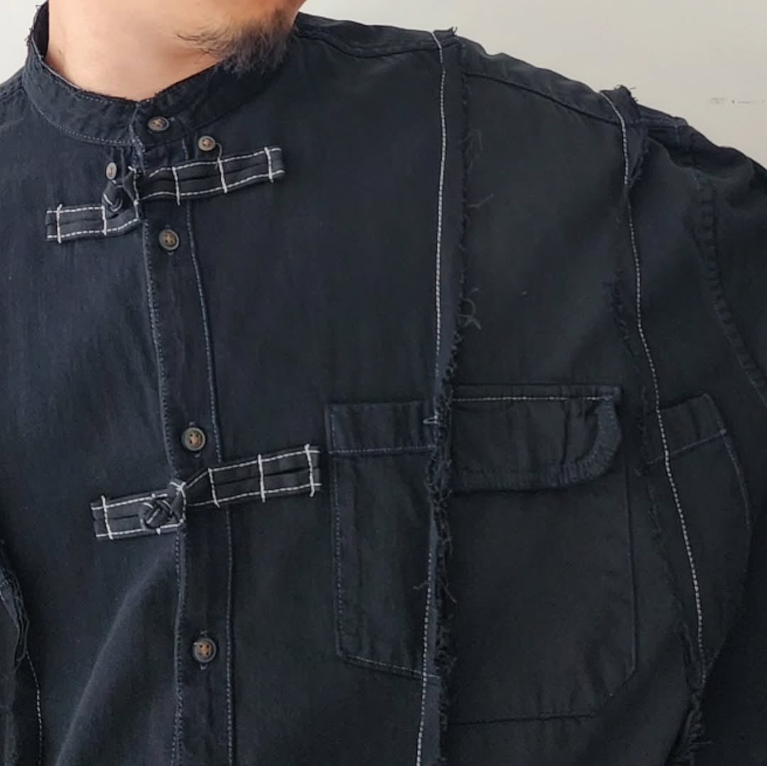 DISCOVERED / Docking Denim China Shirt