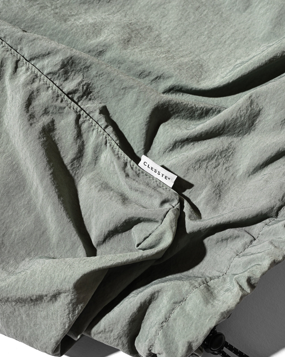 CLESSTE / Vintage Washed City Military Half Pants 002 (Faded Olive)