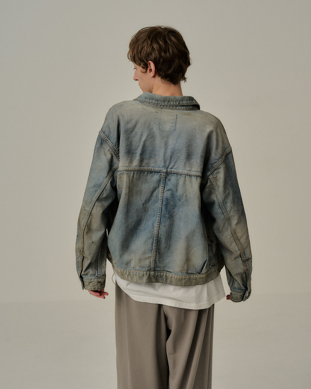 ANCELLM / Aging Denim Jacket