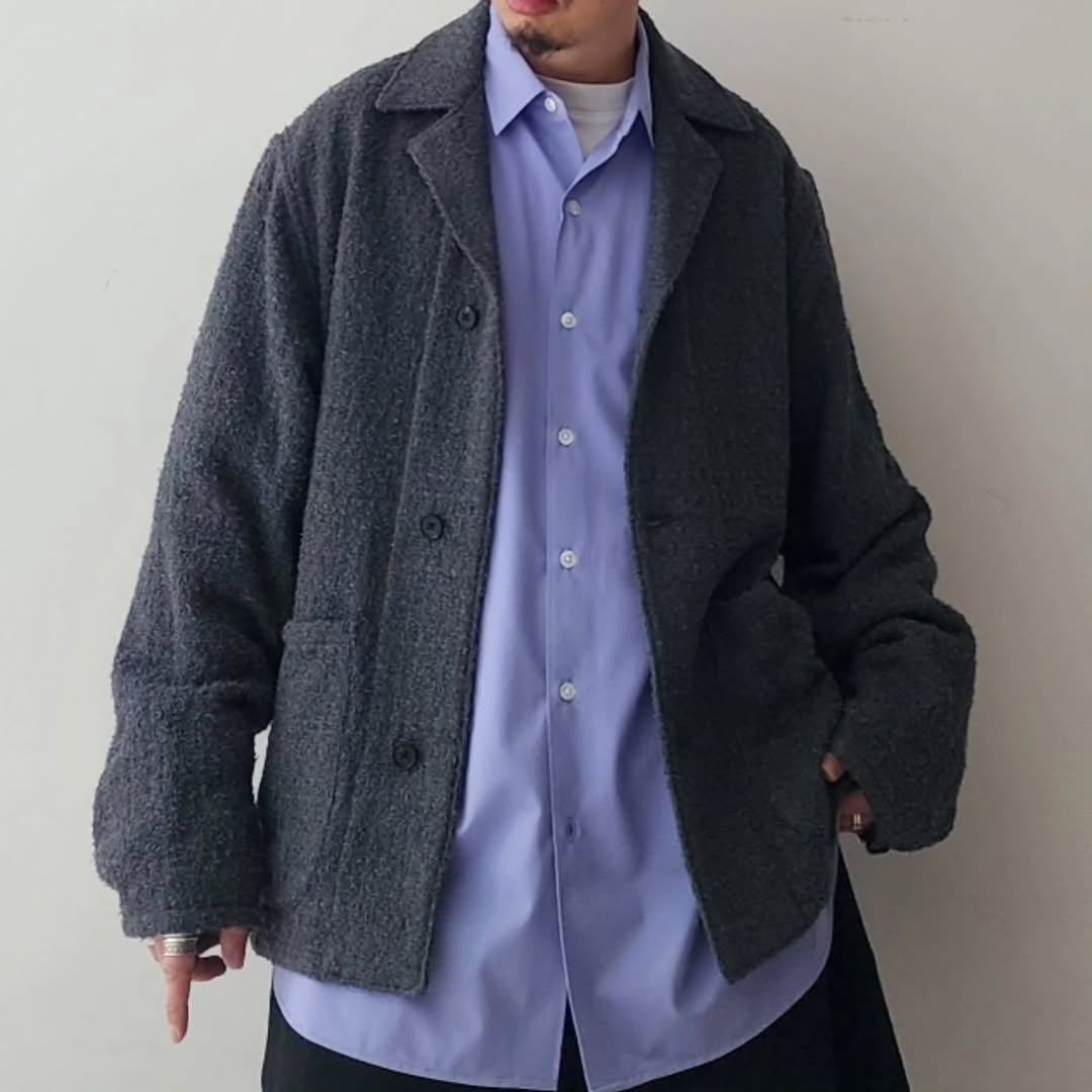 NONNOTTE / Draping Shirt Jacket