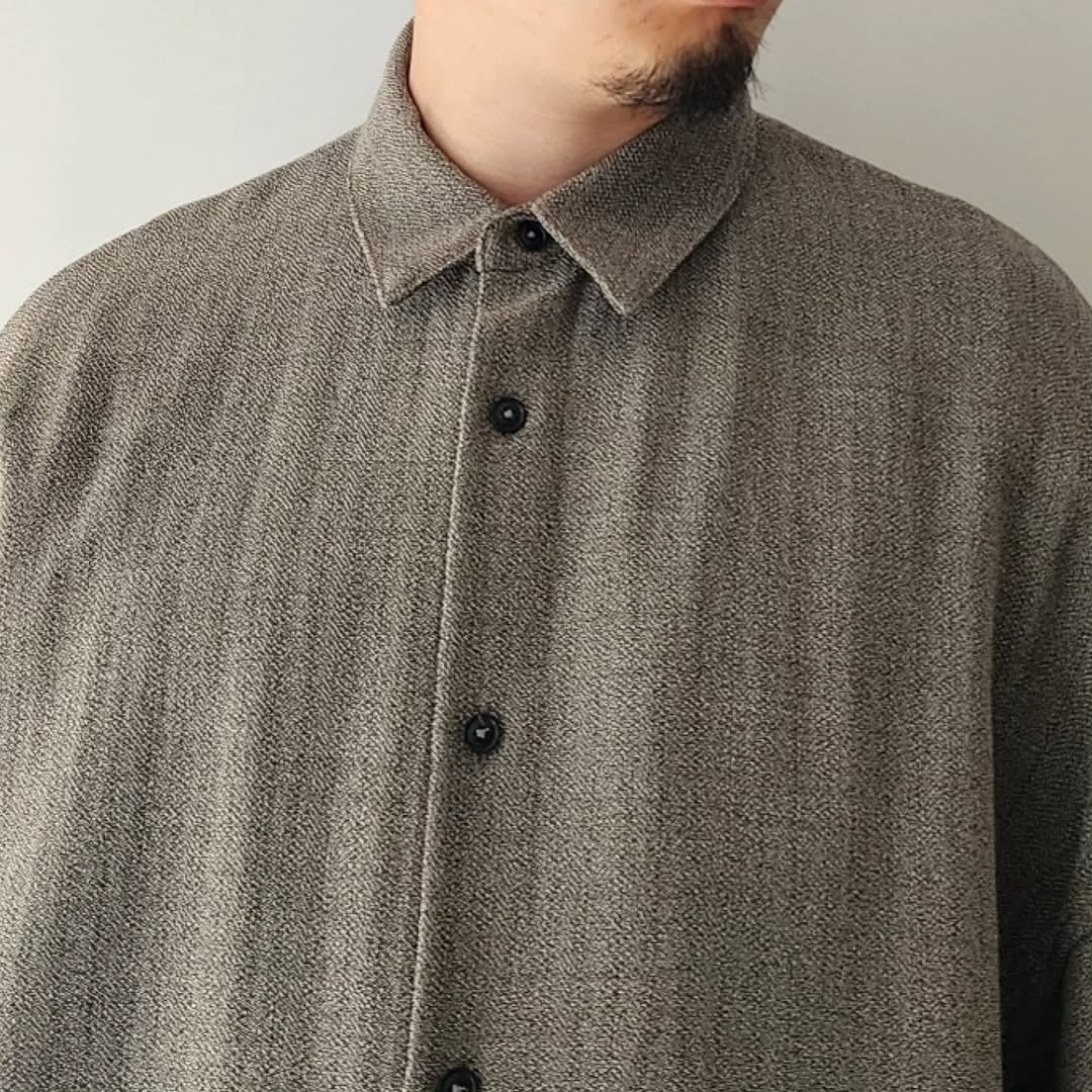 NONNOTTE / 
Draping Shirt Type A