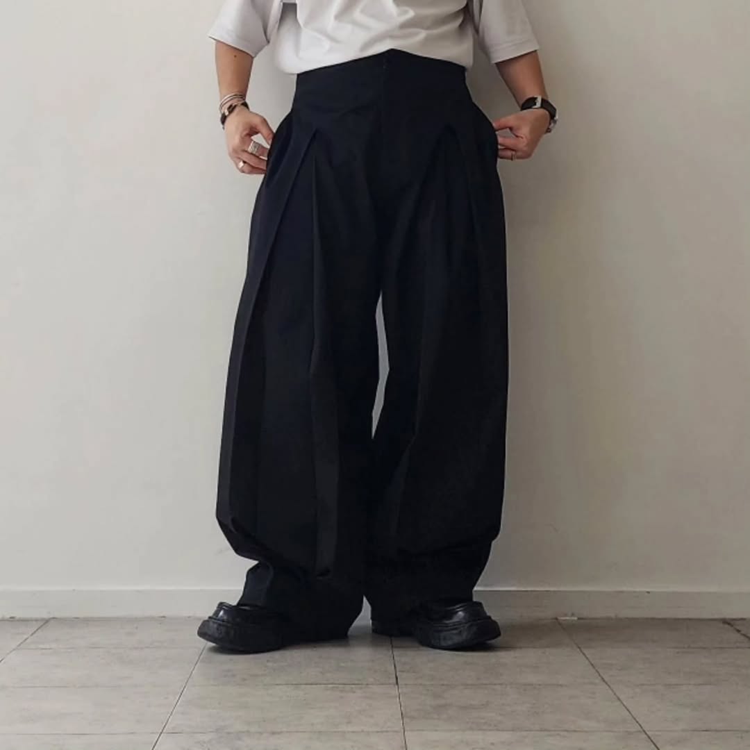 SAGE NATION / Box Pleat Trouser