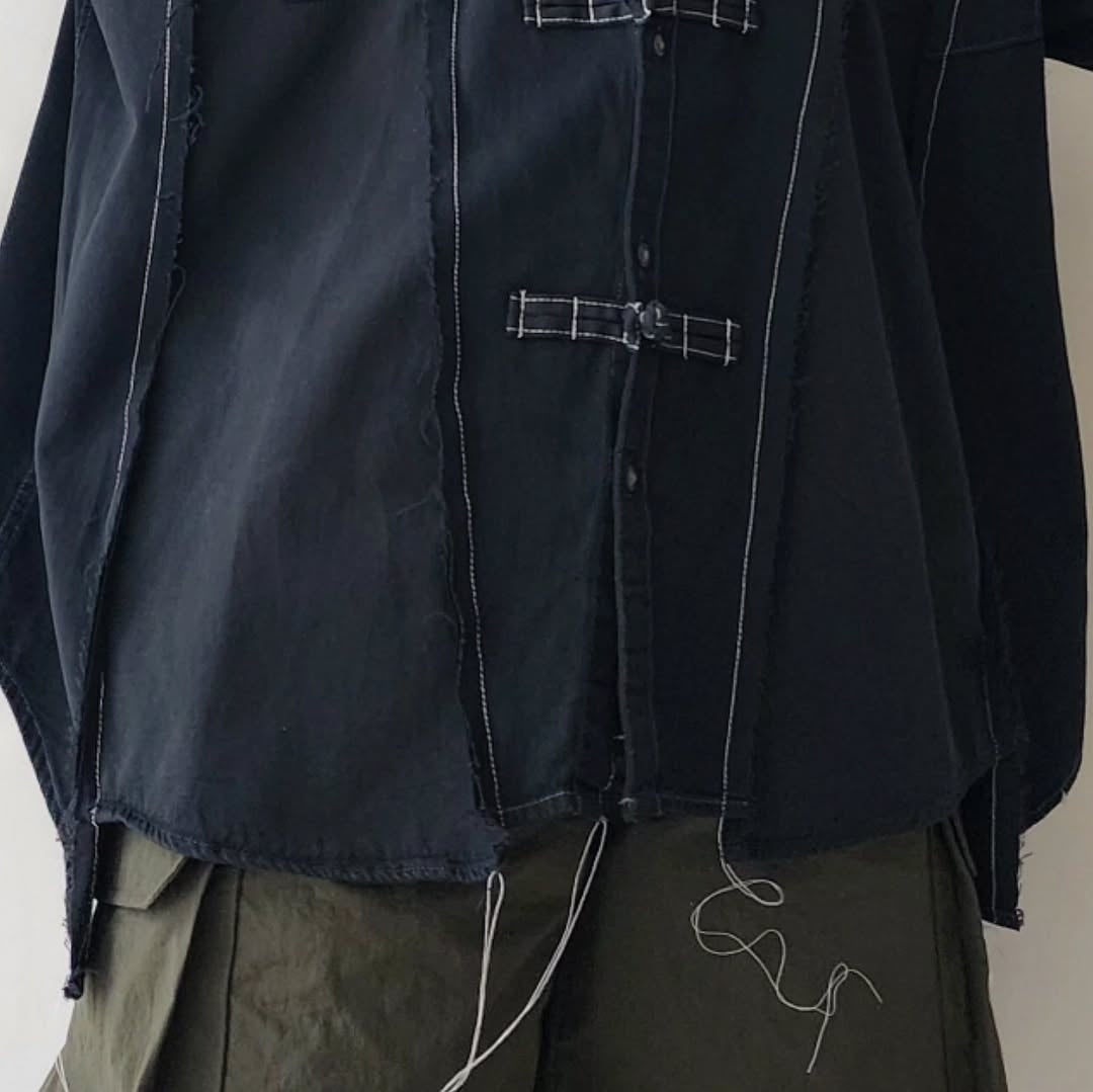 DISCOVERED / Docking Denim China Shirt