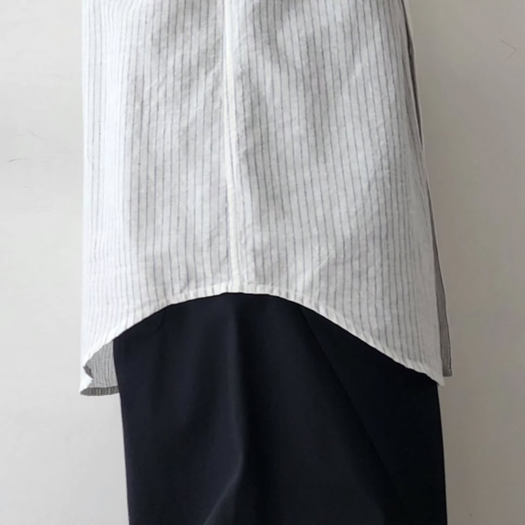 NOMAT / Short Sleeved Shirt (Stripe)