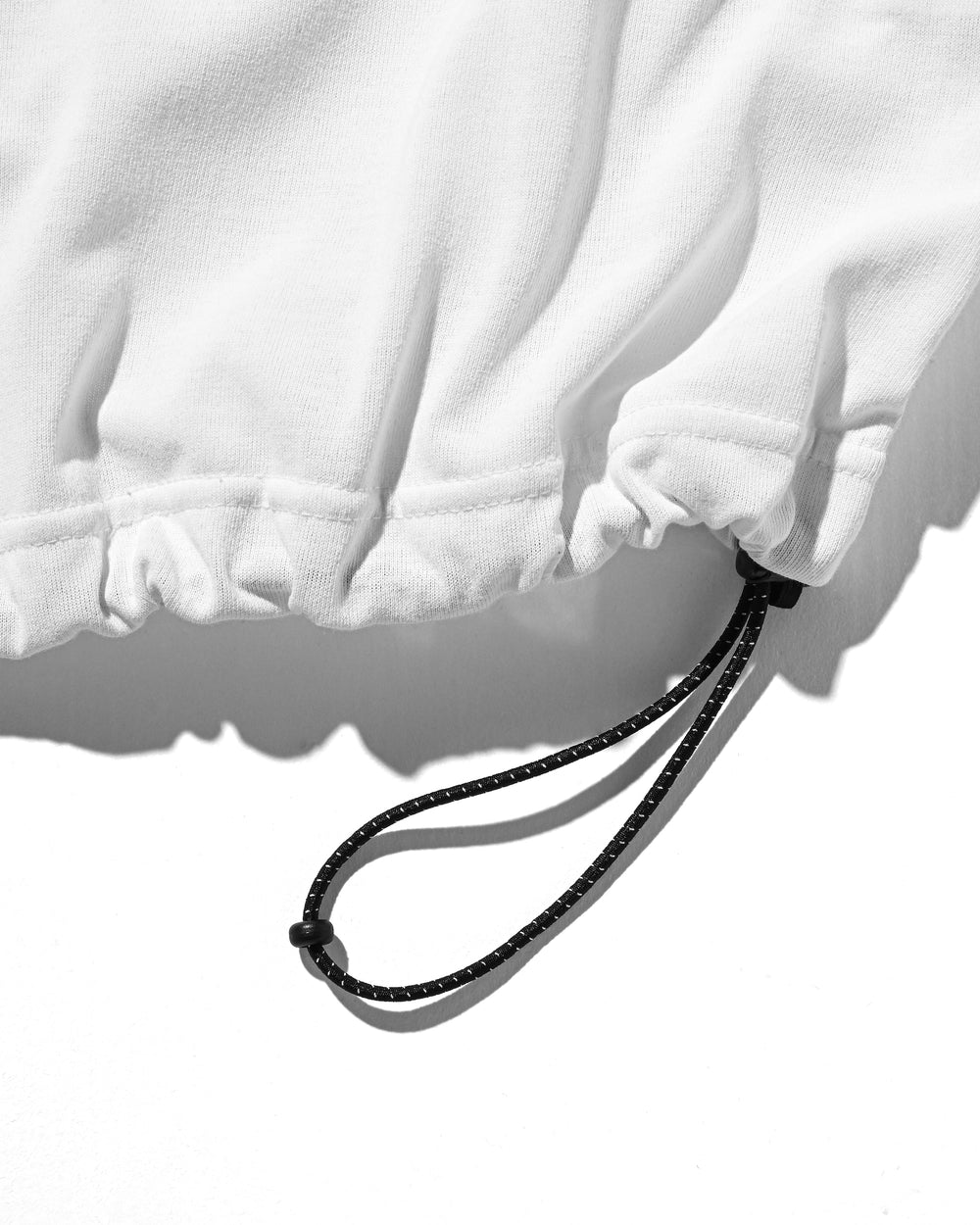CLESSTE / 3D Pocket Massive T-Shirt With Drawstrings (White)