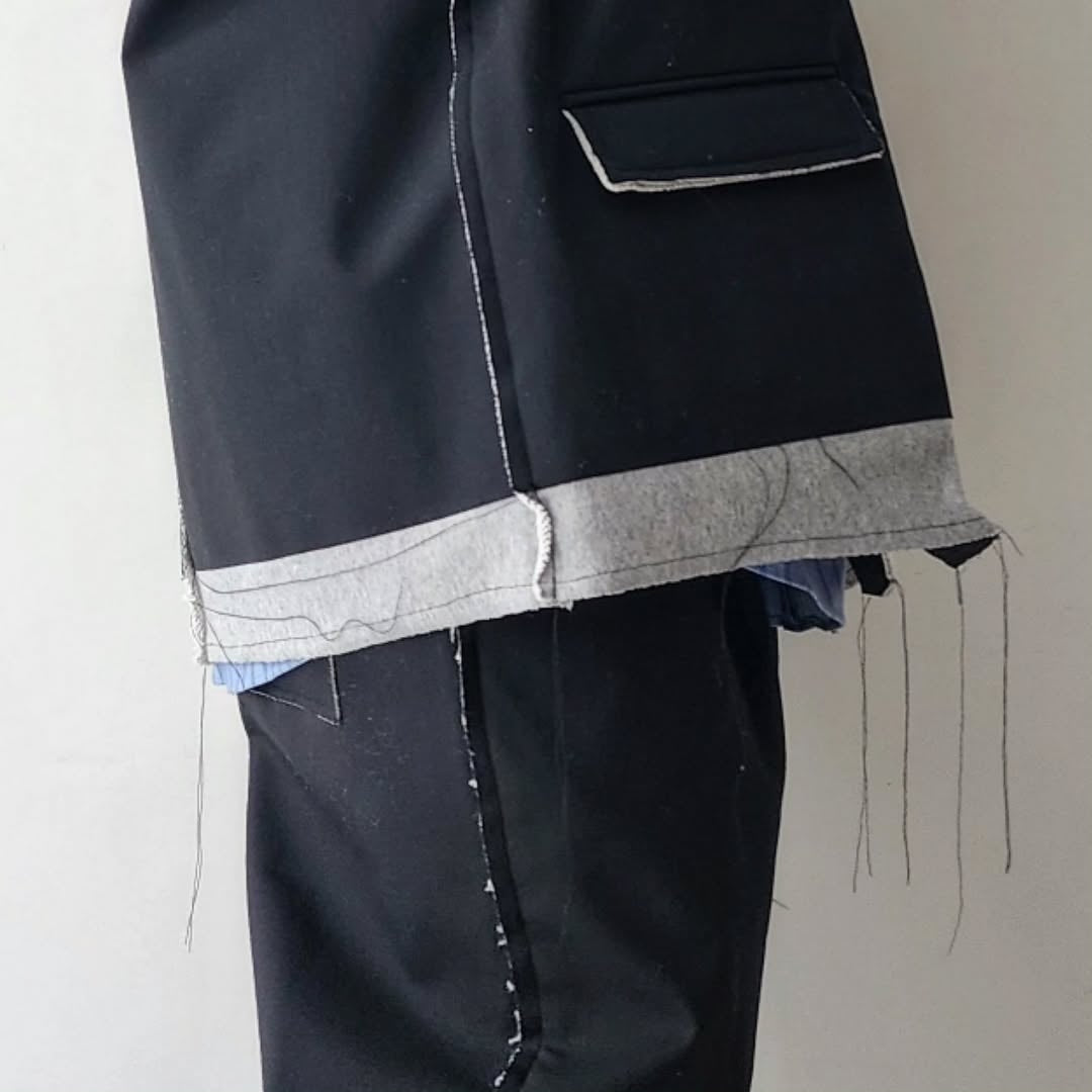DISCOVERED / Suits Sweat Jacket (Black x Black)