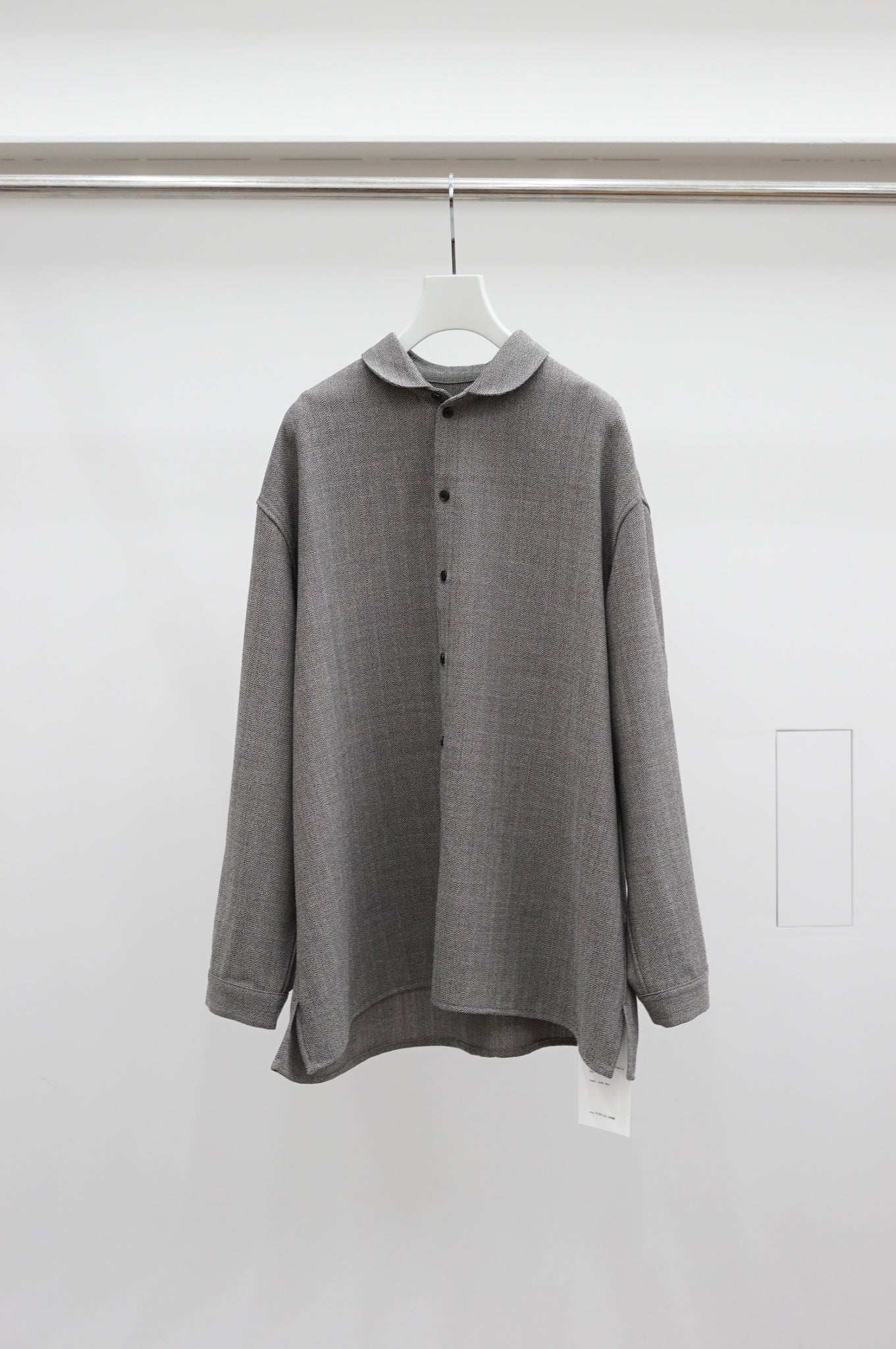 NONNOTTE / Oversized Shirt Round Collar