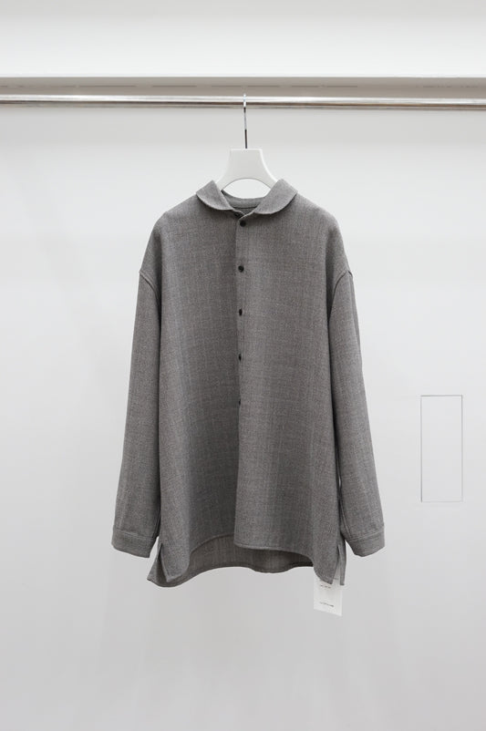 NONNOTTE / Oversized Shirt Round Collar