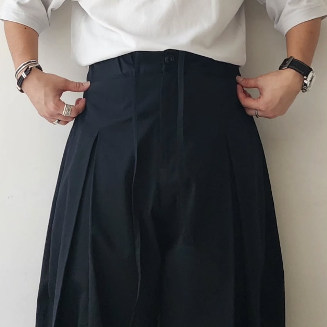 SAGE NATION / Box Pleat Trouser