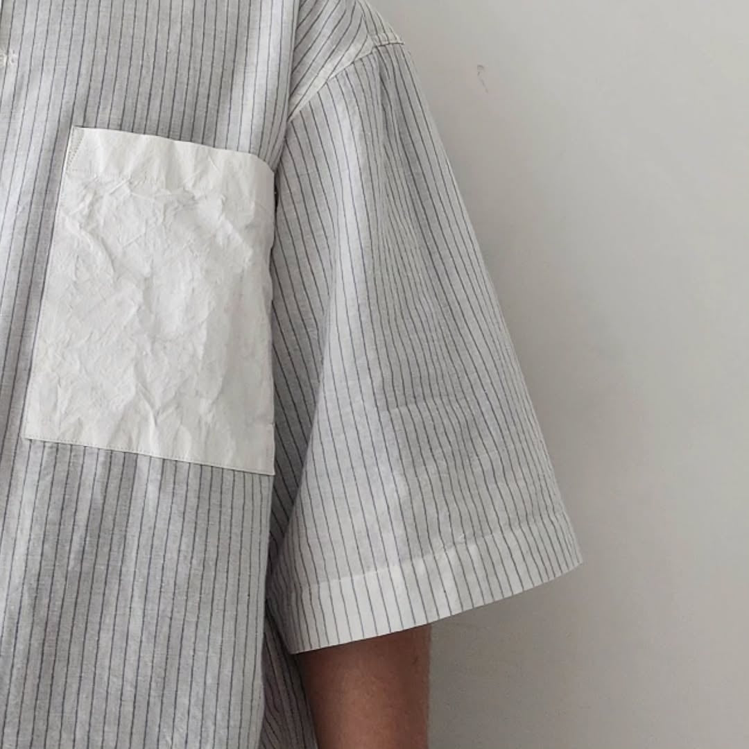 NOMAT / Short Sleeved Shirt (Stripe)