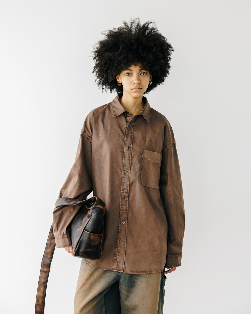 CLESSTE / Vintage Leather Holiday Bag